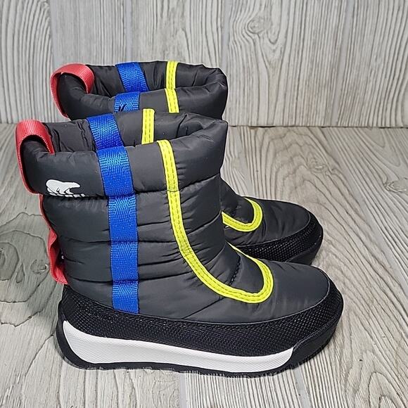 Sorel Whitney II Puffy Waterproof Snow Boots Kids Unisex Toddler Size 10 NWT - Picture 2 of 13